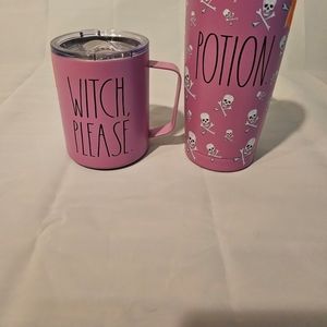 Rae Dunn Halloween tumblers